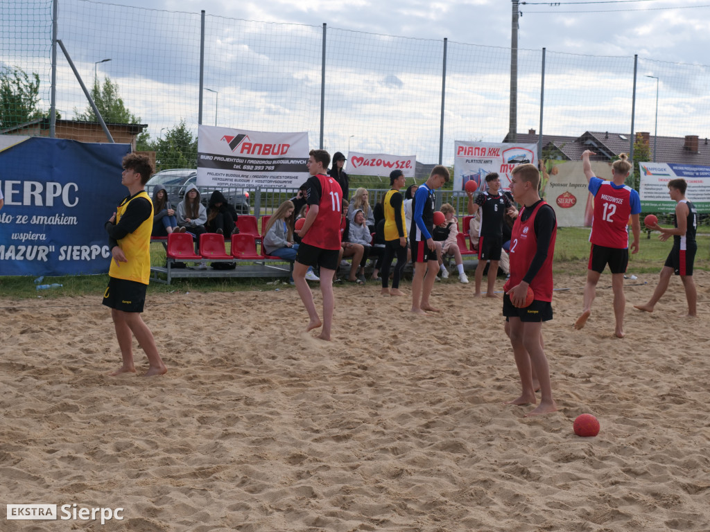 Turniej piłki ręcznej plażowej chłopców