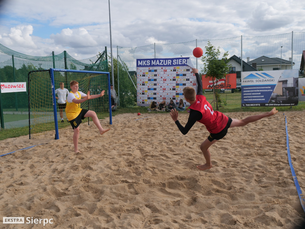 Turniej piłki ręcznej plażowej chłopców