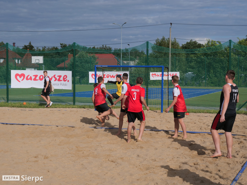Turniej piłki ręcznej plażowej chłopców