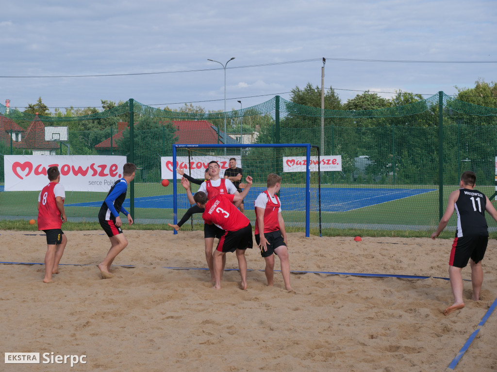 Turniej piłki ręcznej plażowej chłopców