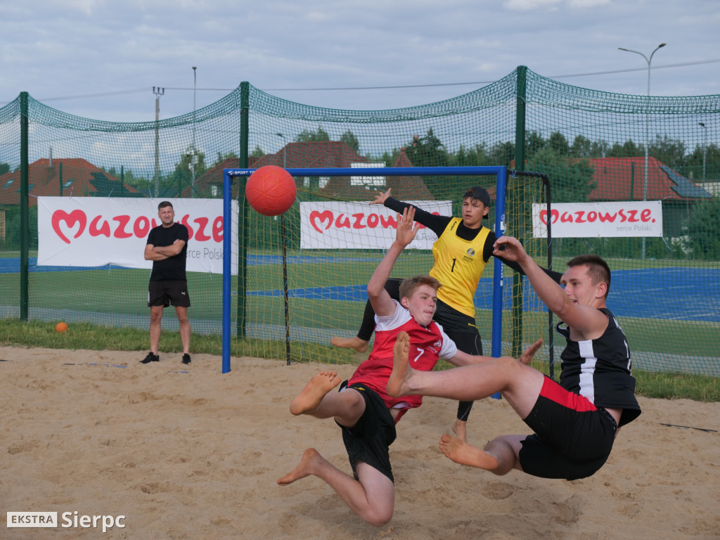 Turniej piłki ręcznej plażowej chłopców