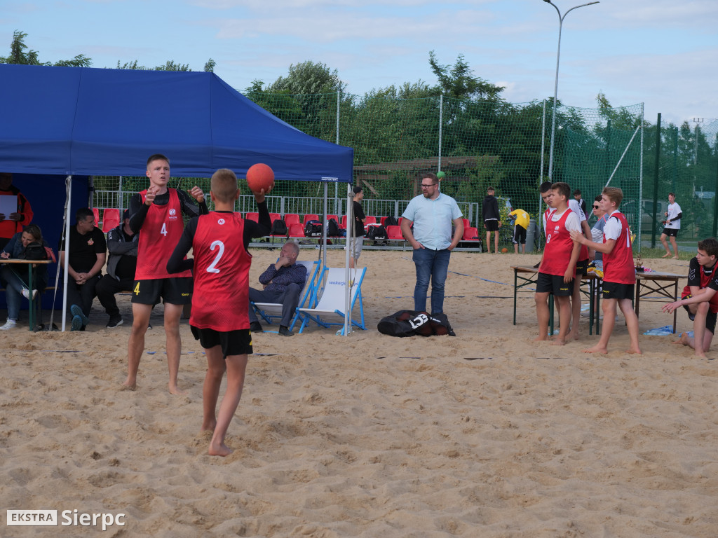 Turniej piłki ręcznej plażowej chłopców