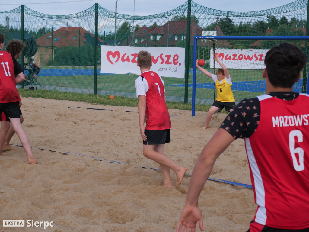 Turniej piłki ręcznej plażowej chłopców