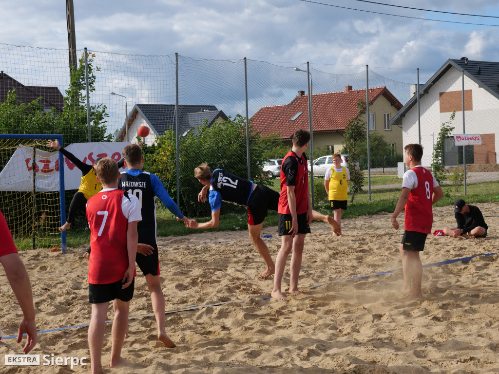 Turniej piłki ręcznej plażowej chłopców