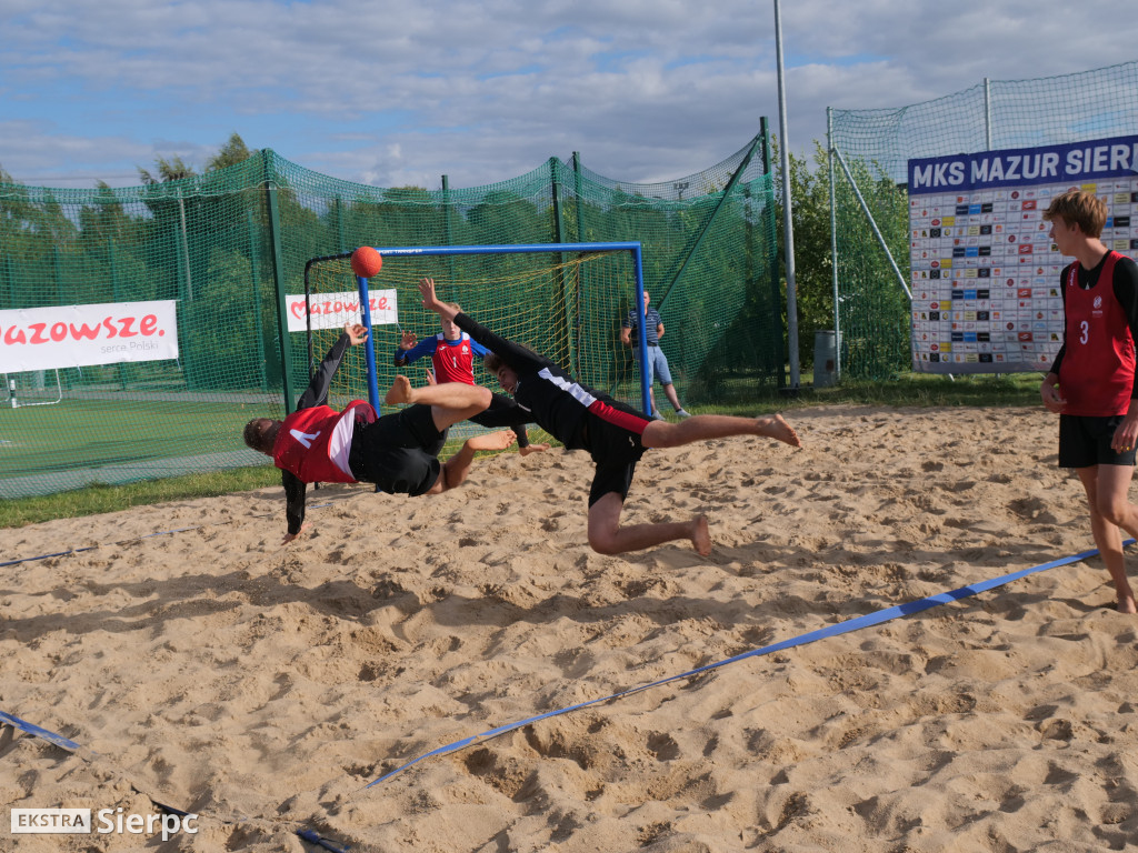 Turniej piłki ręcznej plażowej chłopców