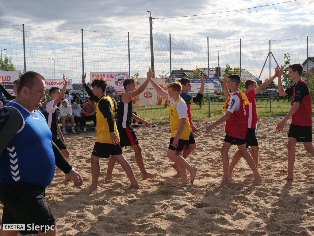 Turniej piłki ręcznej plażowej chłopców