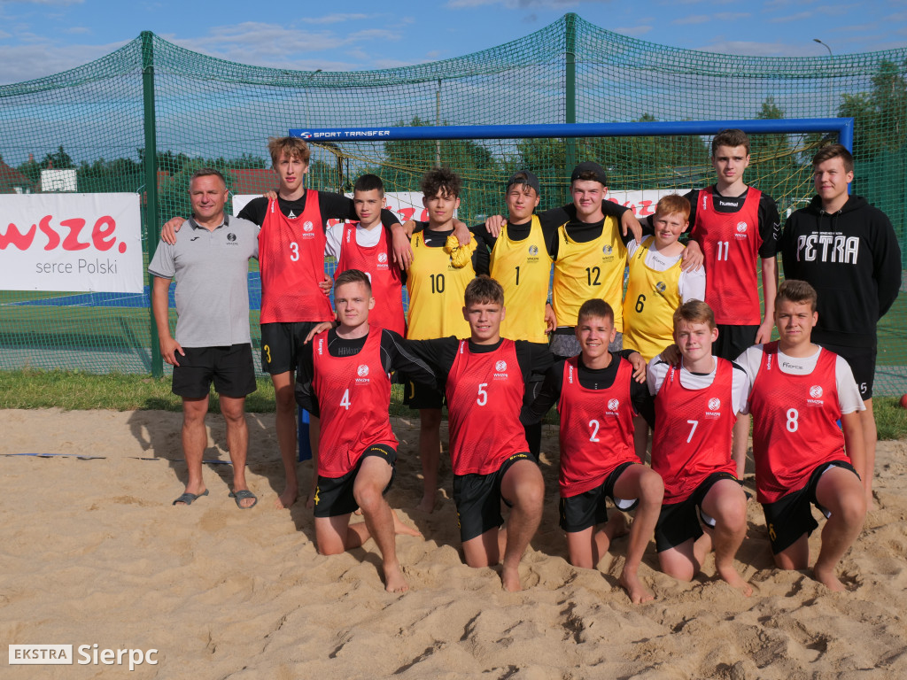 Turniej piłki ręcznej plażowej chłopców