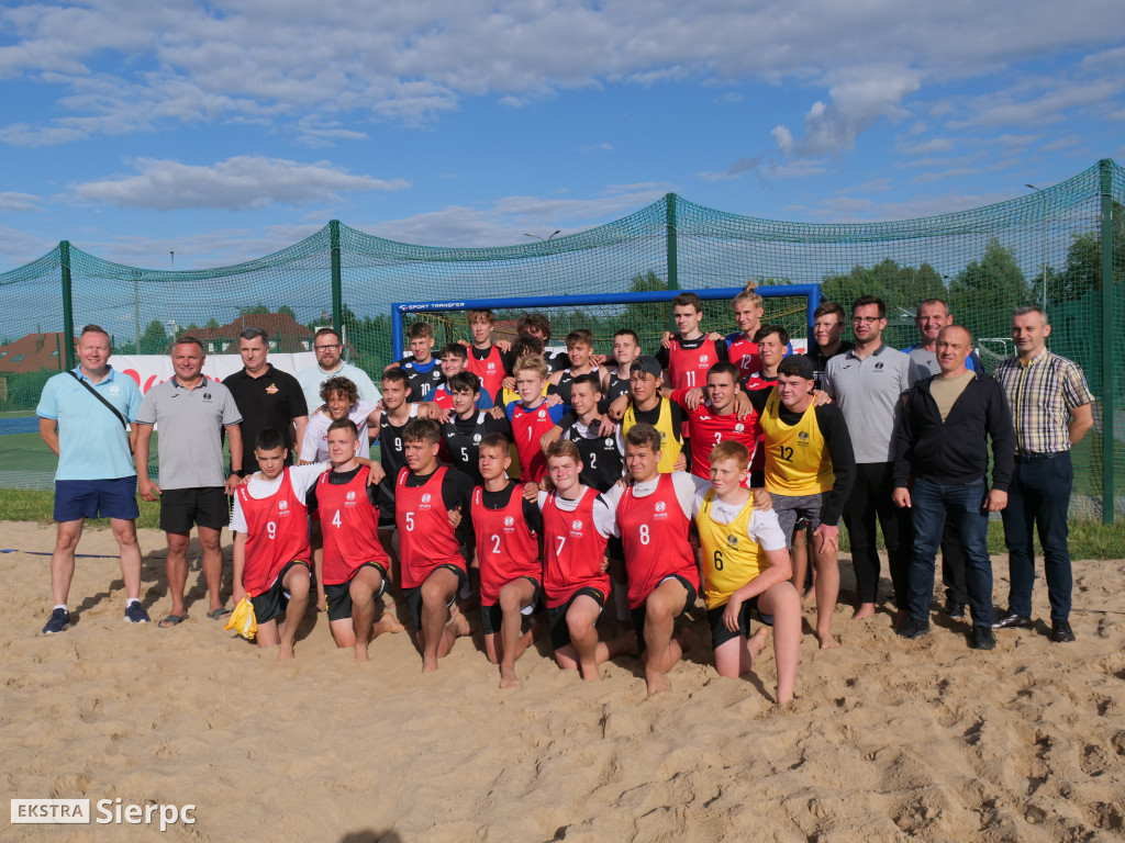 Turniej piłki ręcznej plażowej chłopców
