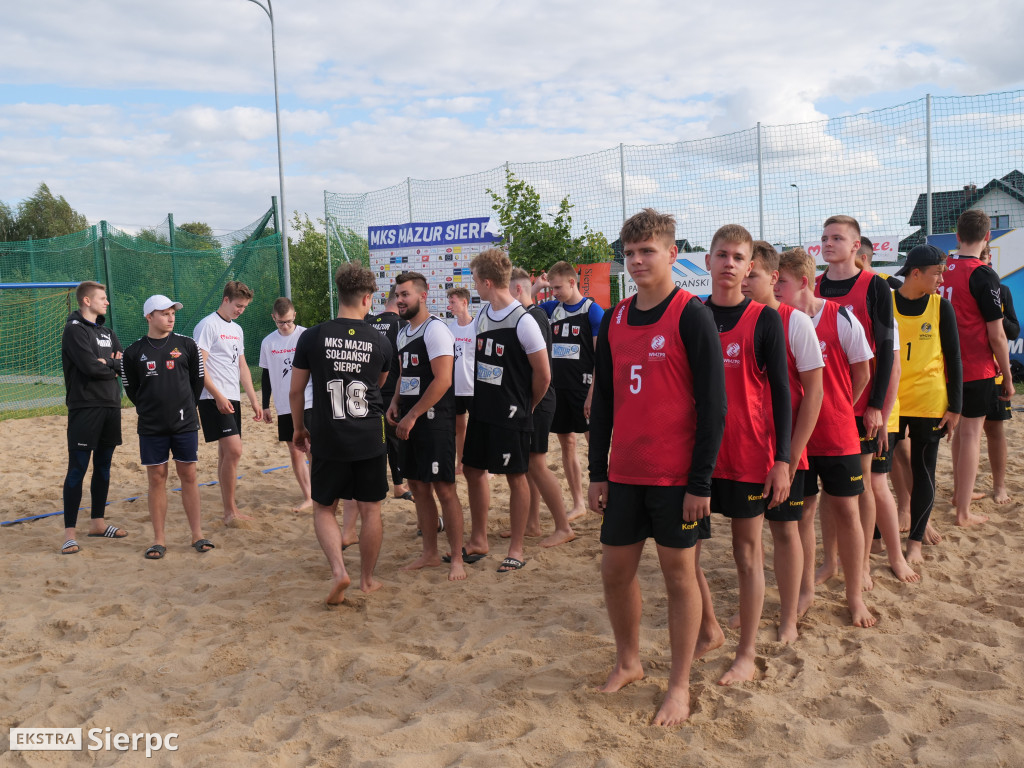 Turniej piłki ręcznej plażowej chłopców