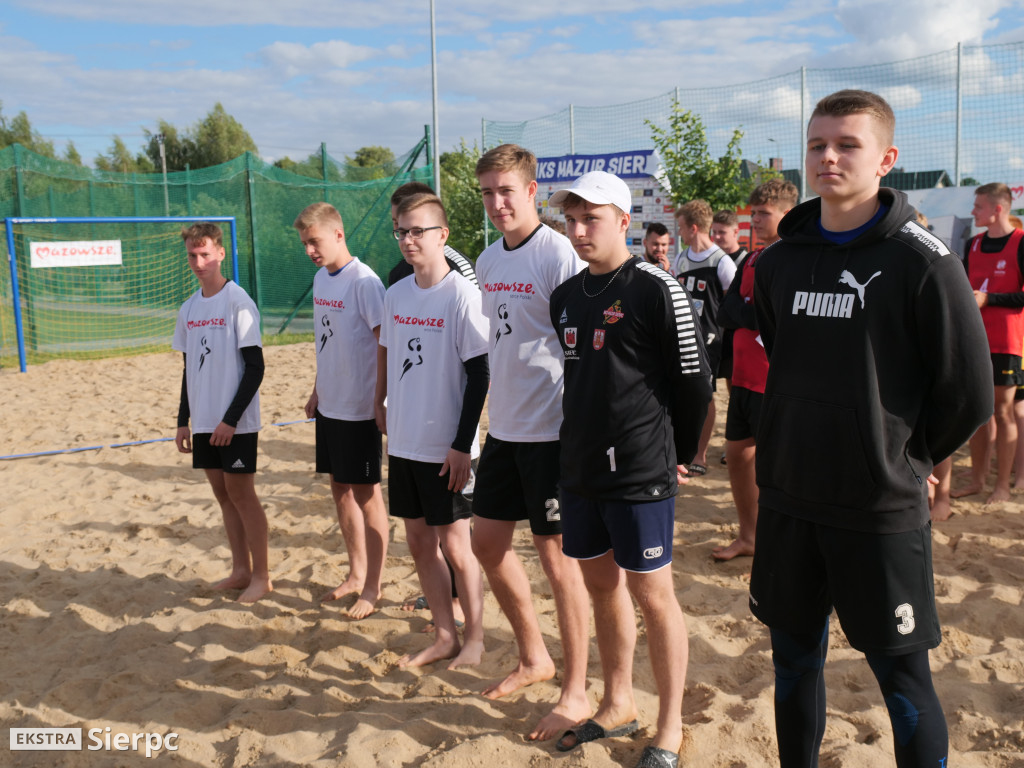 Turniej piłki ręcznej plażowej chłopców