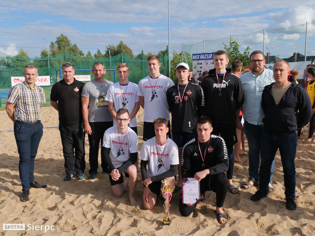 Turniej piłki ręcznej plażowej chłopców