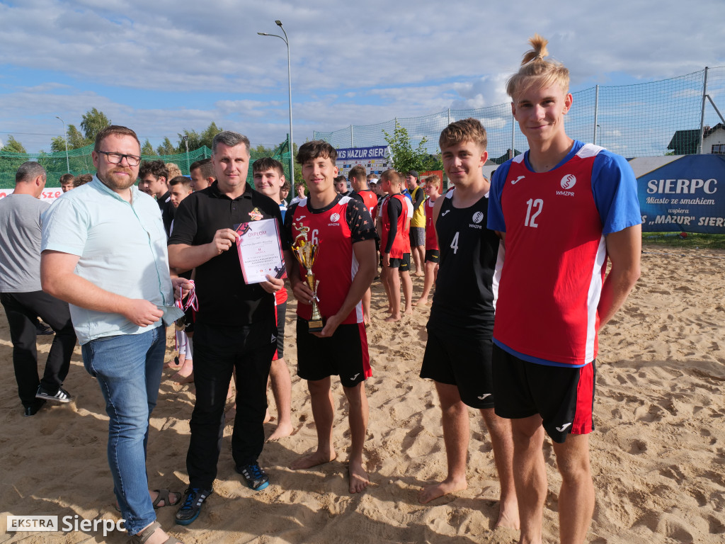 Turniej piłki ręcznej plażowej chłopców