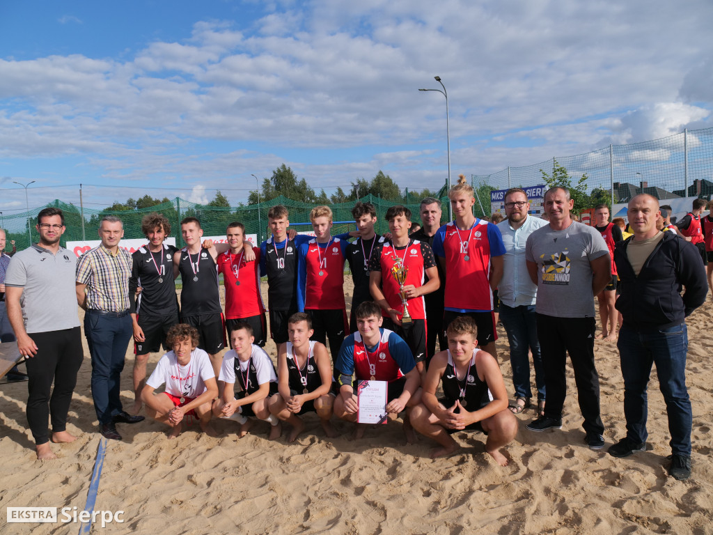 Turniej piłki ręcznej plażowej chłopców