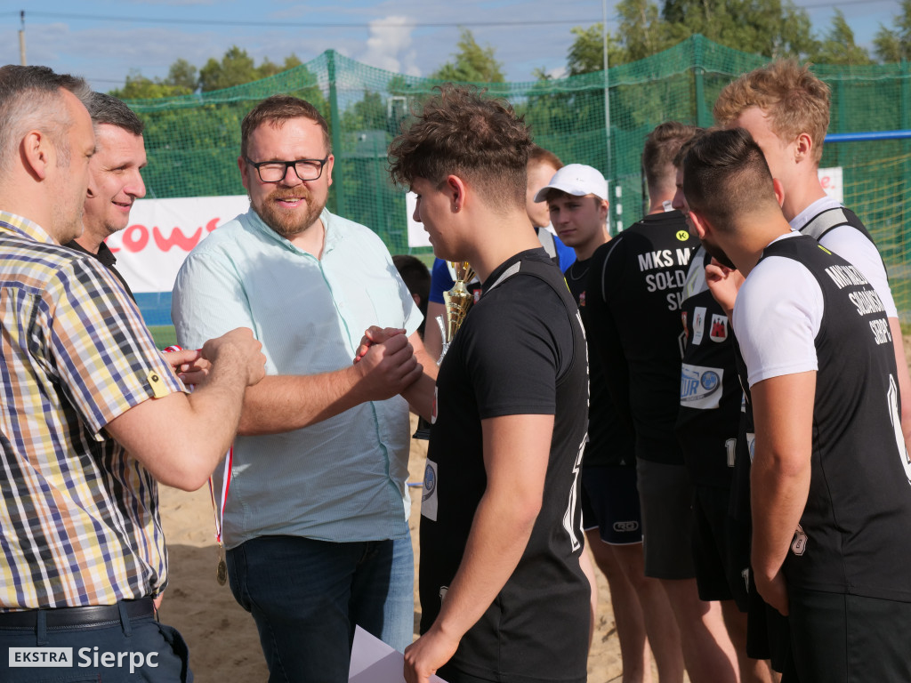 Turniej piłki ręcznej plażowej chłopców