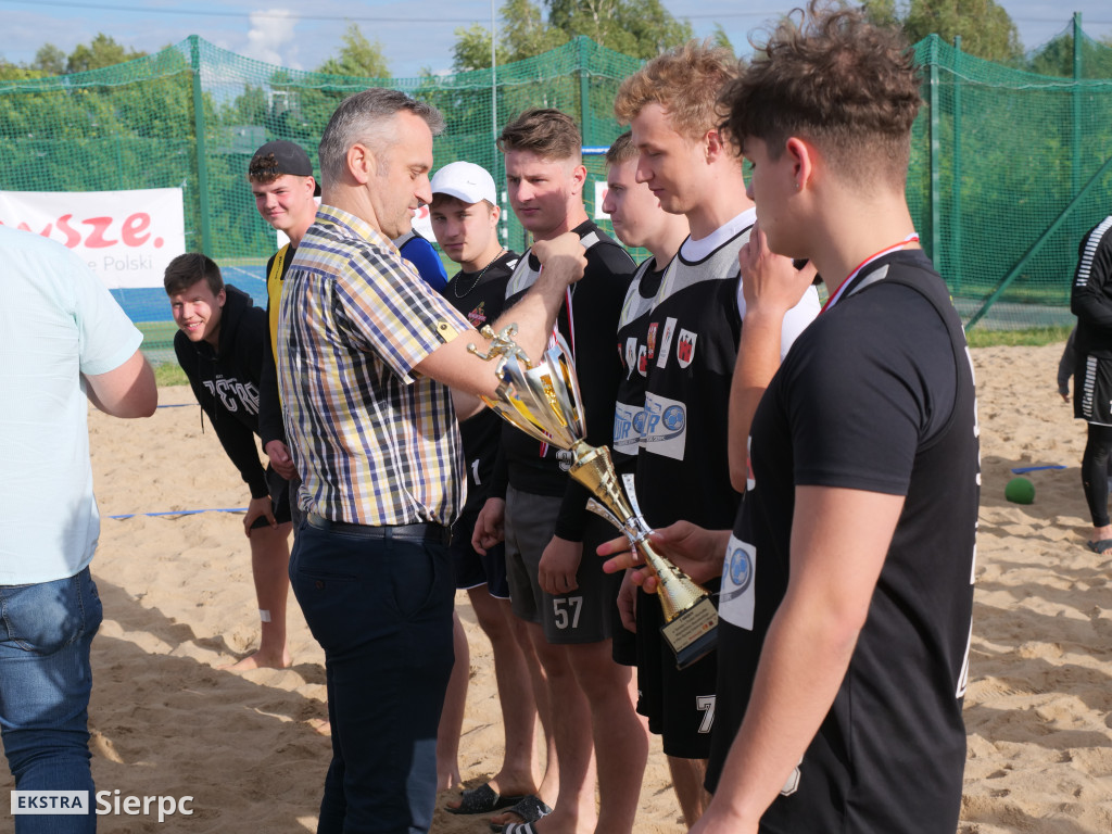 Turniej piłki ręcznej plażowej chłopców