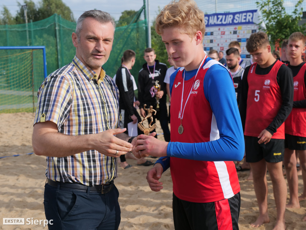 Turniej piłki ręcznej plażowej chłopców