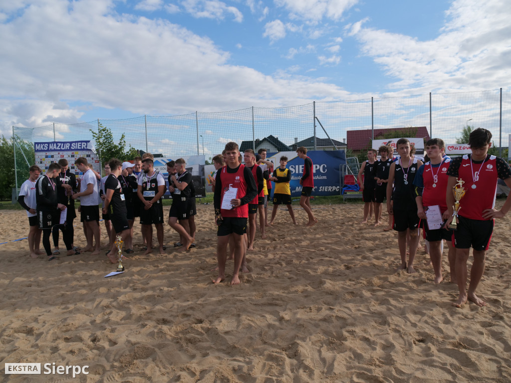 Turniej piłki ręcznej plażowej chłopców