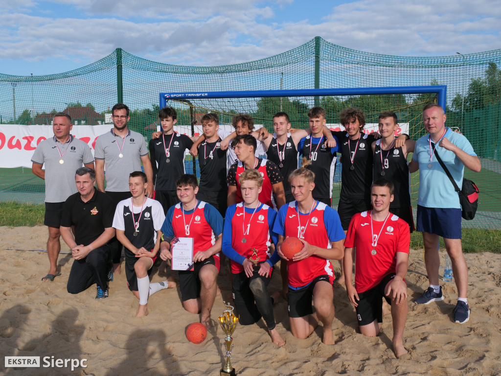 Turniej piłki ręcznej plażowej chłopców