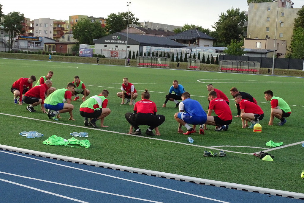 Trening MKS Kasztelan Sierpc