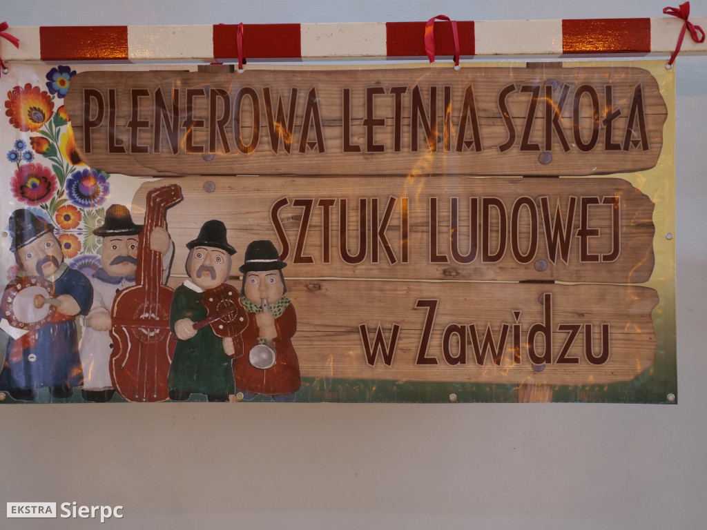 Plenerowa Letnia Szkoła Sztuki Ludowej w Zawidzu