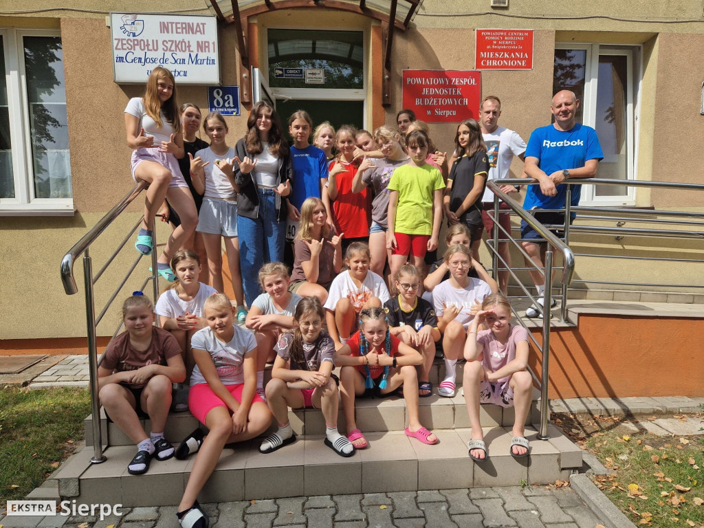 Wakacje w sierpeckim internacie