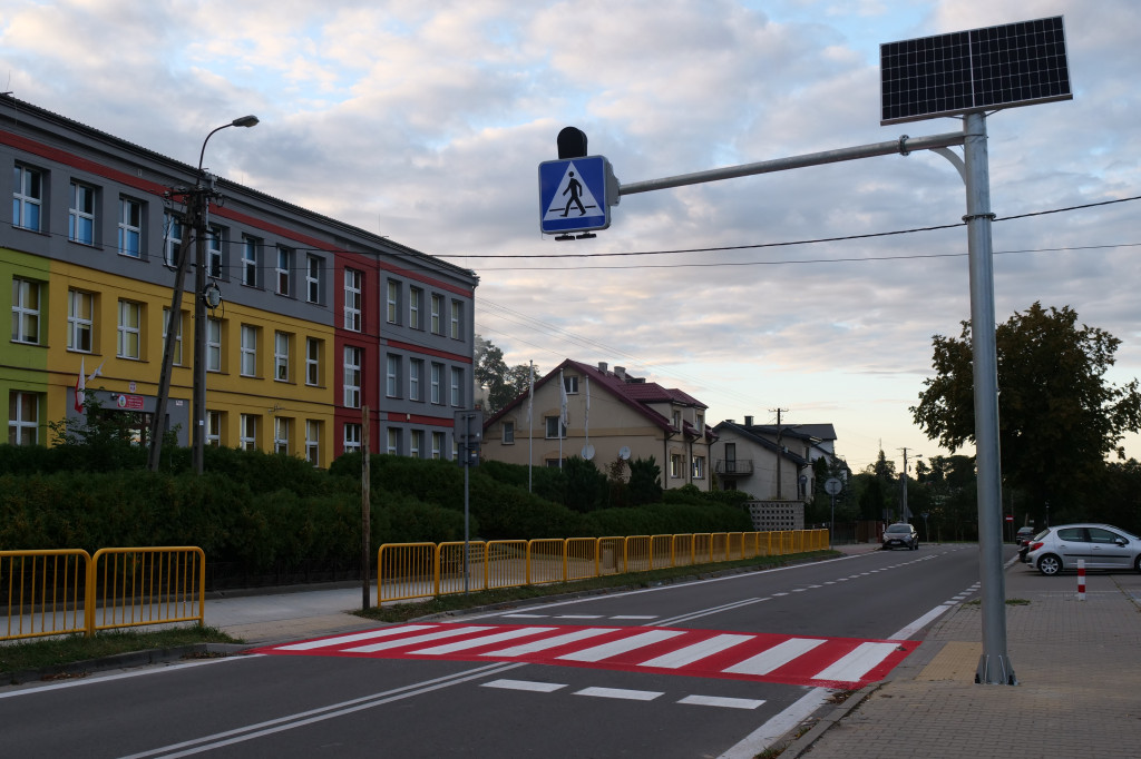 Przejście dla pieszych przy Trójce