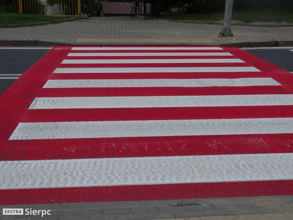 Przejście dla pieszych przy Trójce