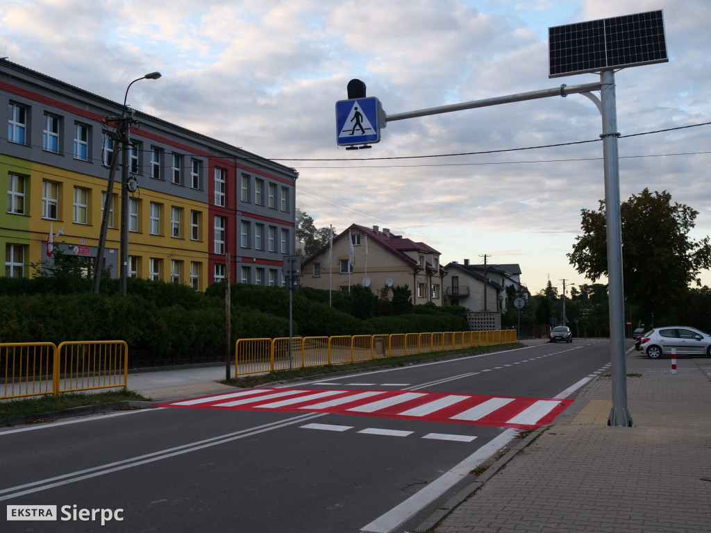 Przejście dla pieszych przy Trójce