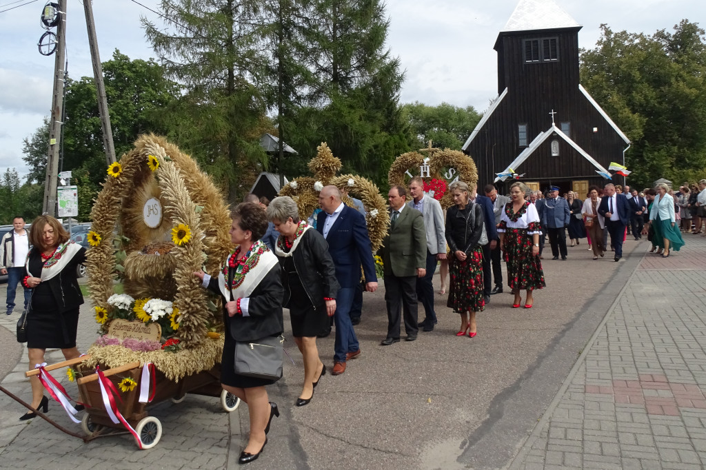 Dożynki gminne w Łukomiu