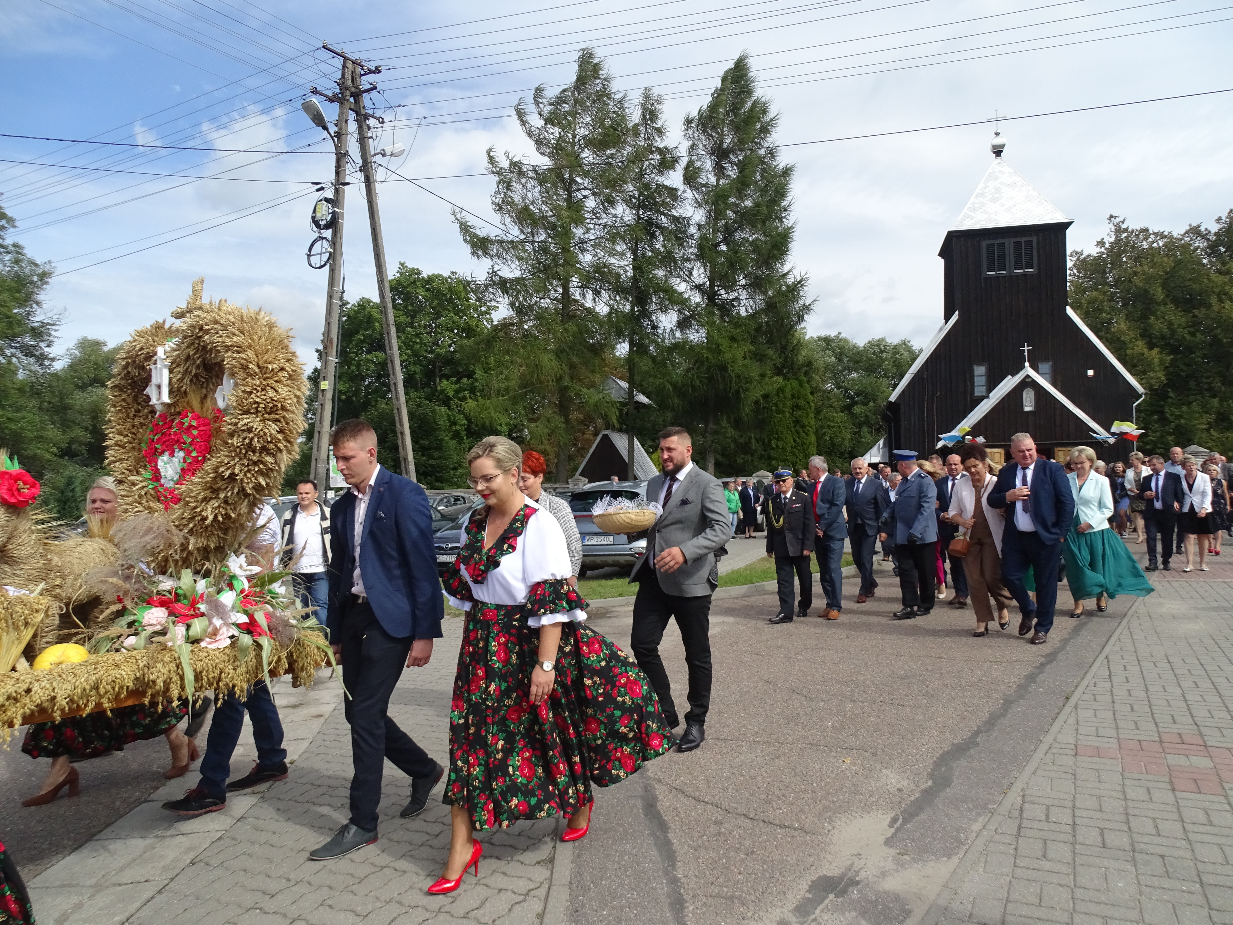 Dożynki gminne w Łukomiu