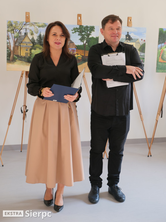 700 lat lokacji Miasta Sierpca — wystawa prac