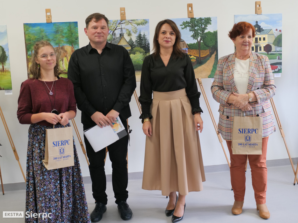 700 lat lokacji Miasta Sierpca — wystawa prac