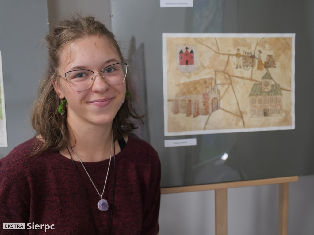 700 lat lokacji Miasta Sierpca — wystawa prac