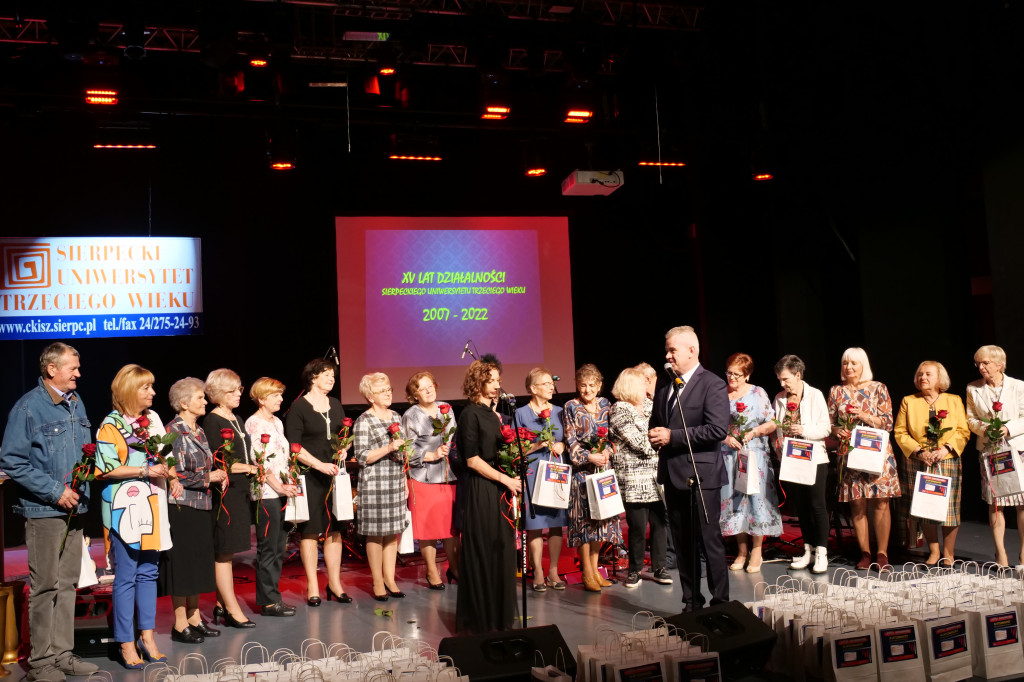 XV lat Sierpeckiego Uniwersytetu Trzeciego Wieku