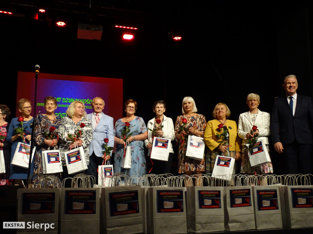 XV lat Sierpeckiego Uniwersytetu Trzeciego Wieku