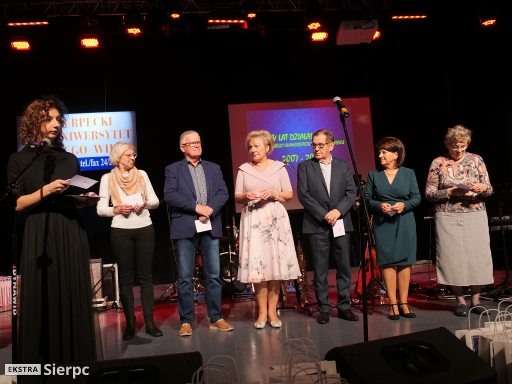 XV lat Sierpeckiego Uniwersytetu Trzeciego Wieku