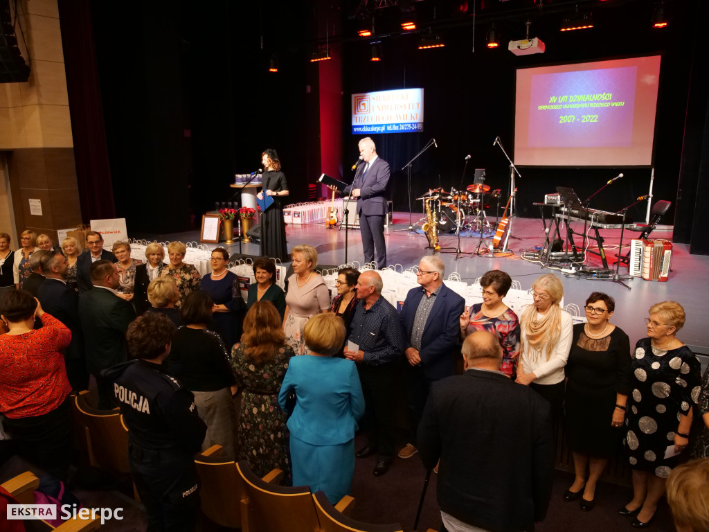 XV lat Sierpeckiego Uniwersytetu Trzeciego Wieku