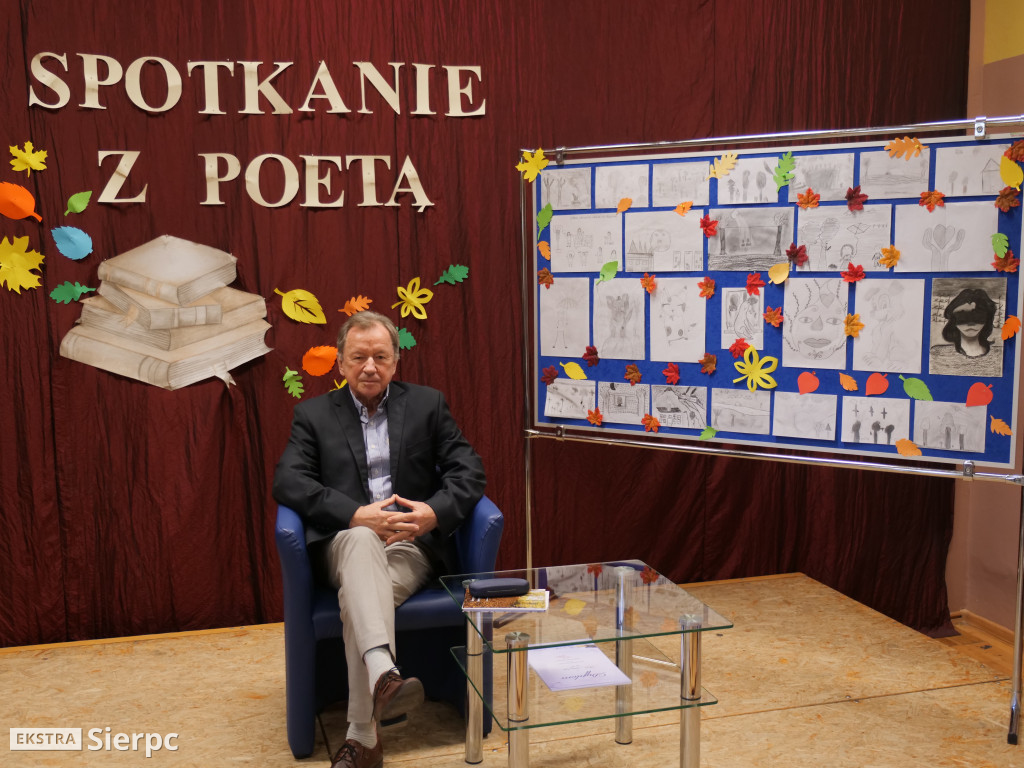 Spotkanie z poetą w Dwójce