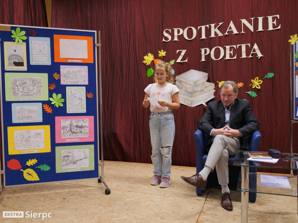 Spotkanie z poetą w Dwójce