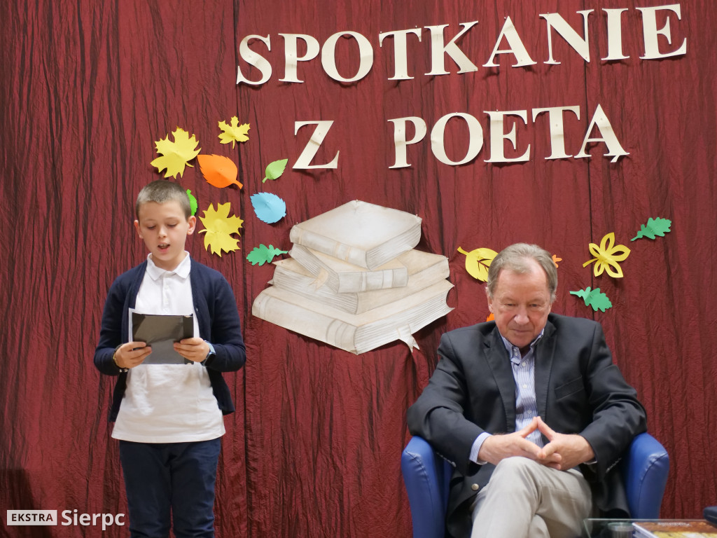 Spotkanie z poetą w Dwójce