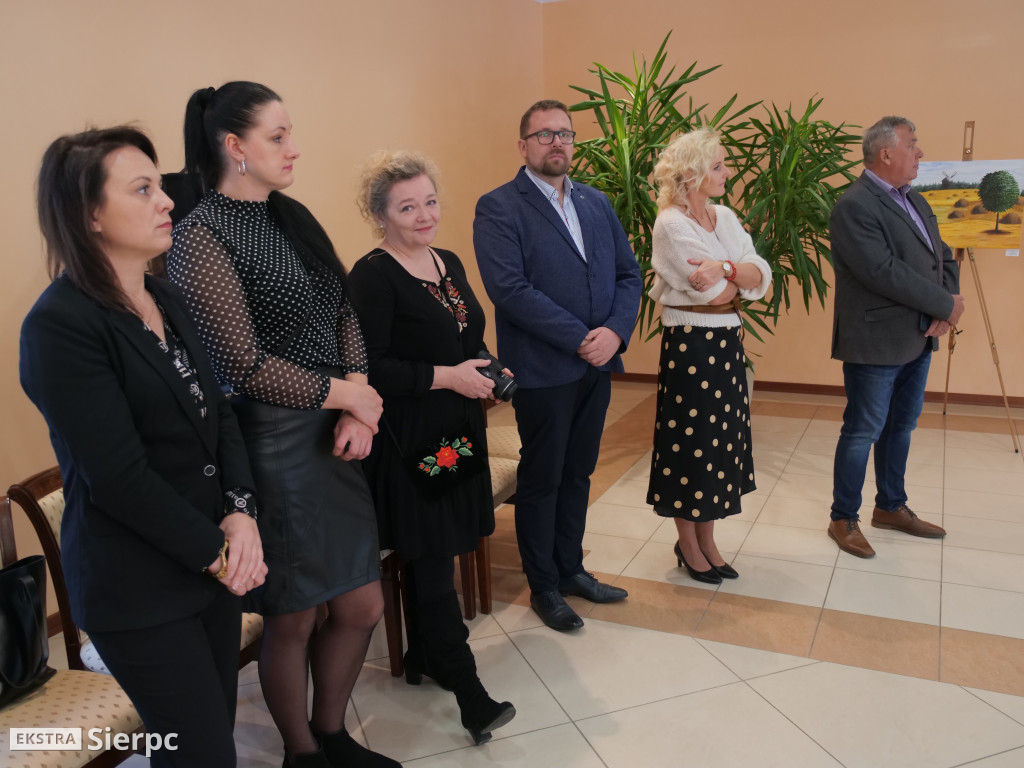 Wystawa prac młodzieży w skansenie