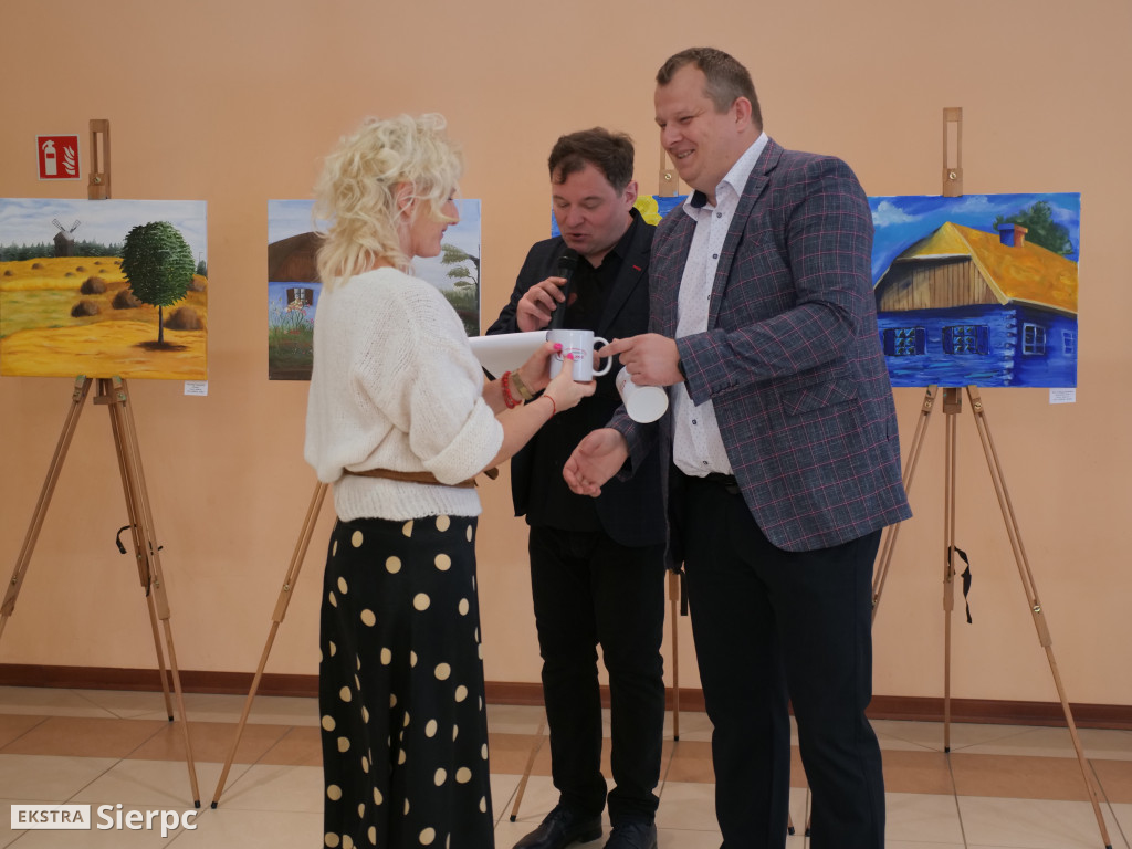 Wystawa prac młodzieży w skansenie
