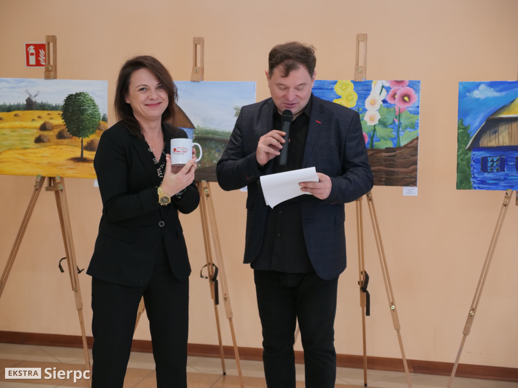 Wystawa prac młodzieży w skansenie
