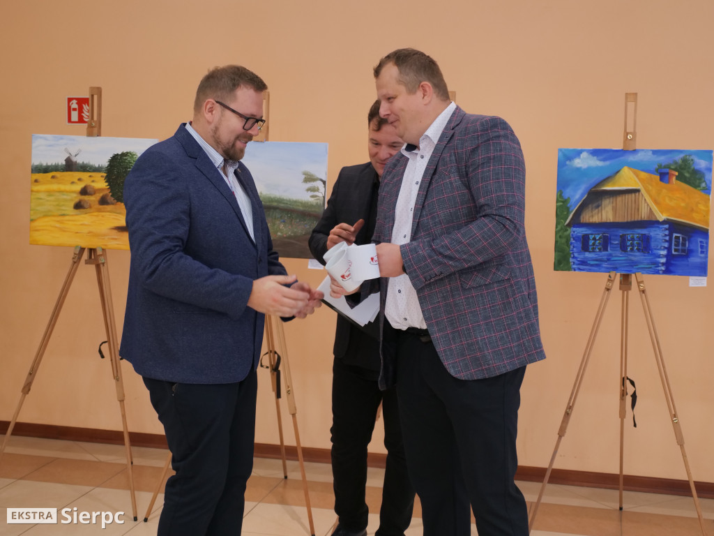 Wystawa prac młodzieży w skansenie
