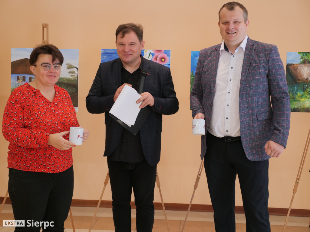 Wystawa prac młodzieży w skansenie