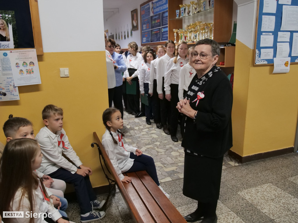 Święto Niepodległości w I Prywtanej SP w Sierpcu