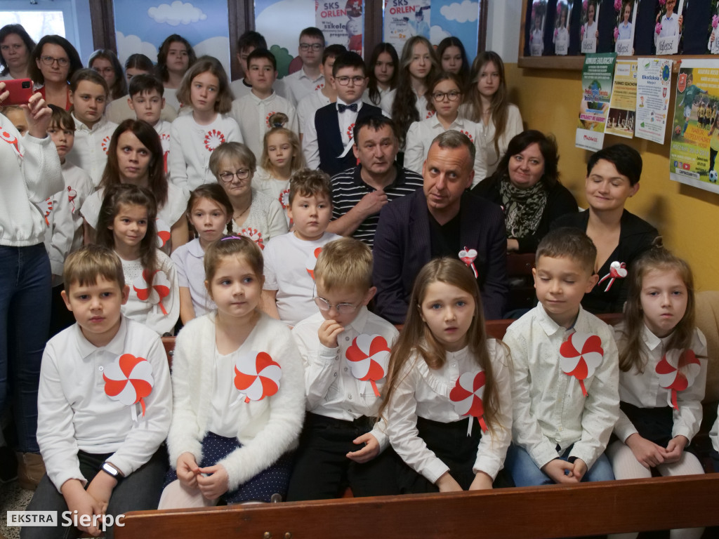 Święto Niepodległości w I Prywtanej SP w Sierpcu