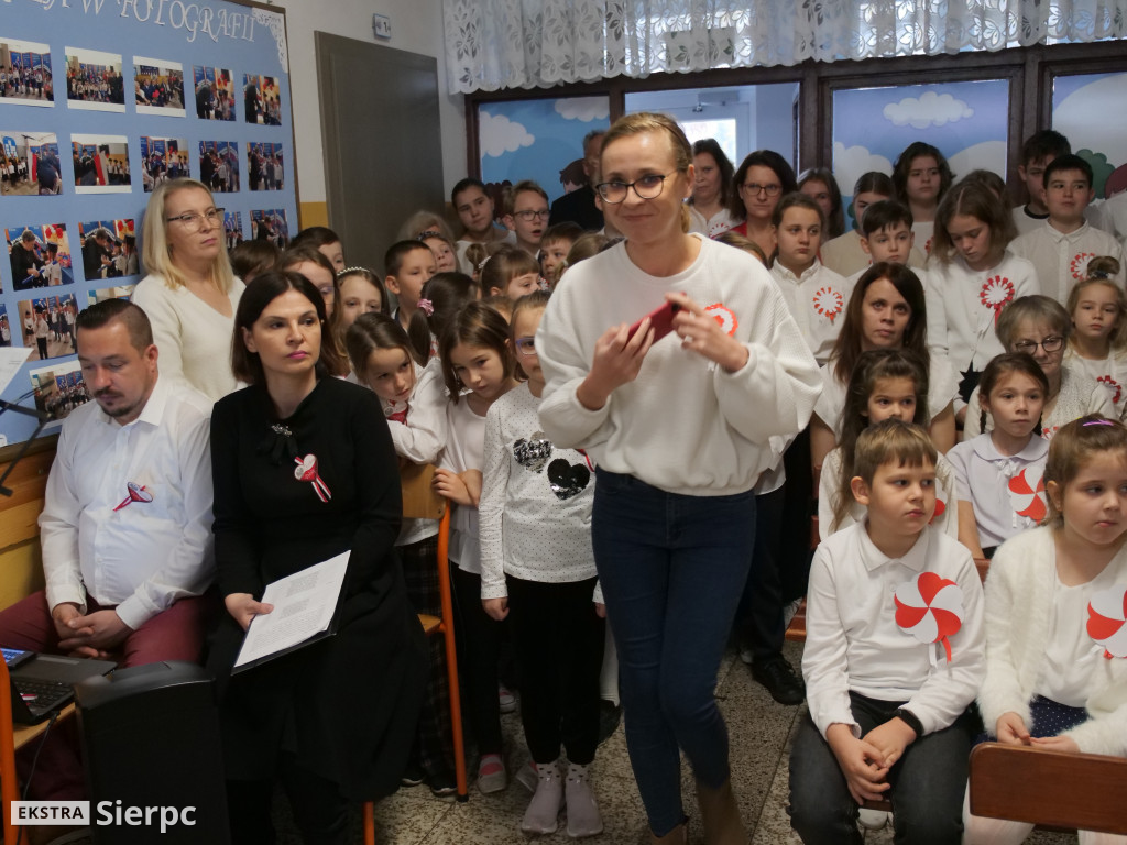 Święto Niepodległości w I Prywtanej SP w Sierpcu