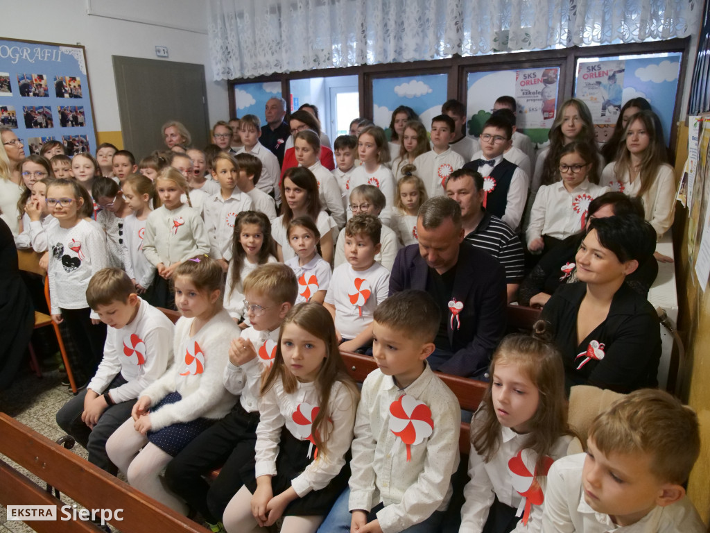 Święto Niepodległości w I Prywtanej SP w Sierpcu