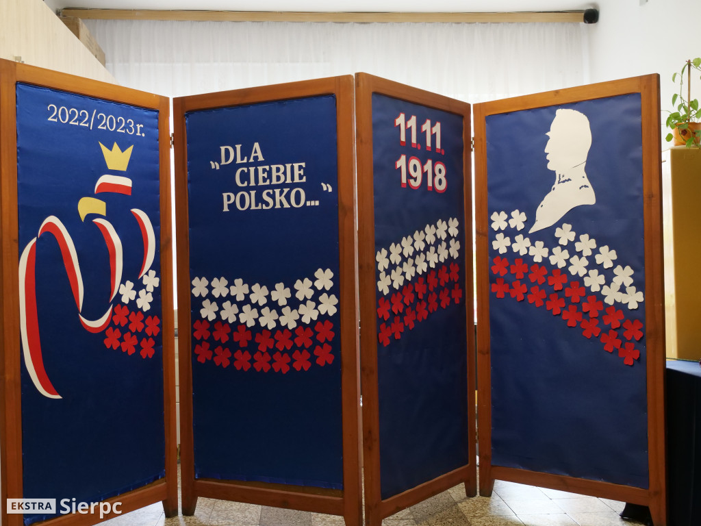 Święto Niepodległości w I Prywtanej SP w Sierpcu